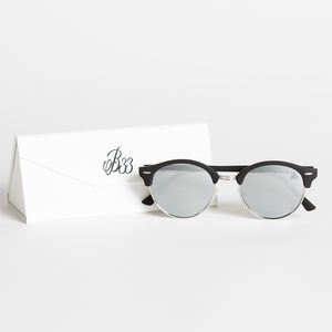 Lazaro Sunglasses - Black/Silver