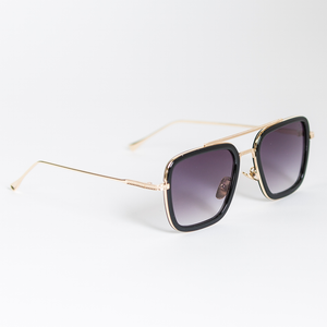 Drake Sunglasses Black/Gold - Main Image